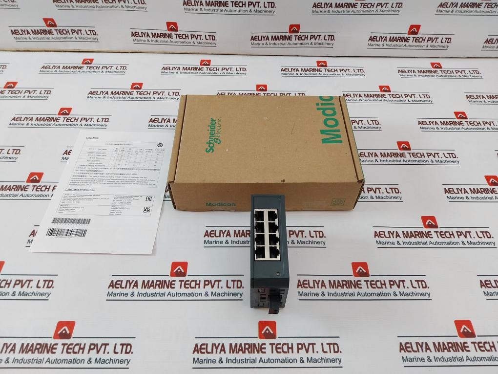 Schneider Electric Mcsesu083Fn0 Modicon Unmanaged Ethernet Switch-8Tx