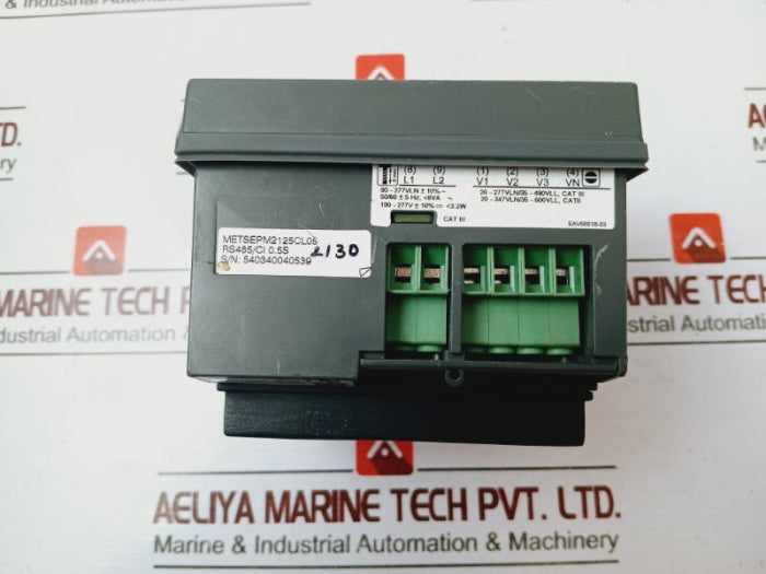Schneider Electric Metsepm2125Cl05 Multifunction Power And Energy Meter