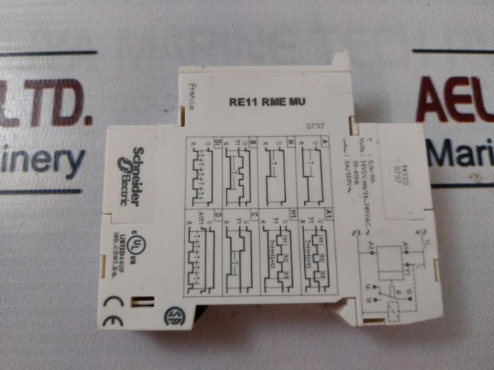 Schneider Electric Re11 Relay 24Vdc 50-60Hz