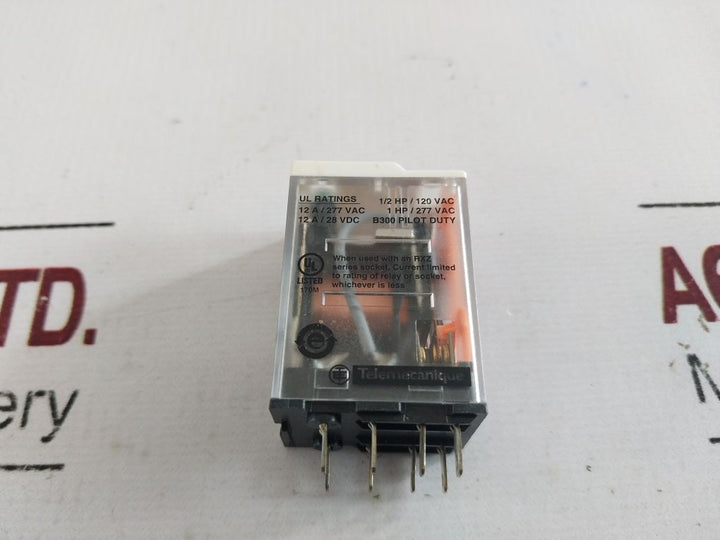 Schneider/Telemecanique Rxm2Ab2P7 Miniature Power Relay 230 Vac 50/60Hz