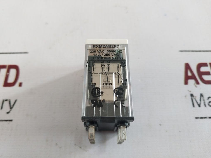 Schneider/Telemecanique Rxm2Ab2P7 Miniature Power Relay 230 Vac 50/60Hz