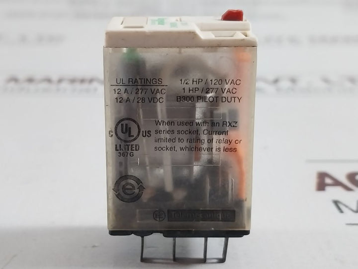 Schneider Electric Rxm2Ab2P7 Miniature Plug In Relay 12A/250Vac