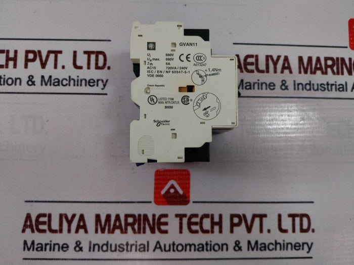 Schneider Electric Telemecanique Gv2Me08 Motor Circuit Breaker 2.5-4 A 690V