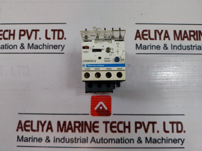 Schneider Electric Telemecanique Lr2K0312 Thermal Overload Relay 690V Ac 5A