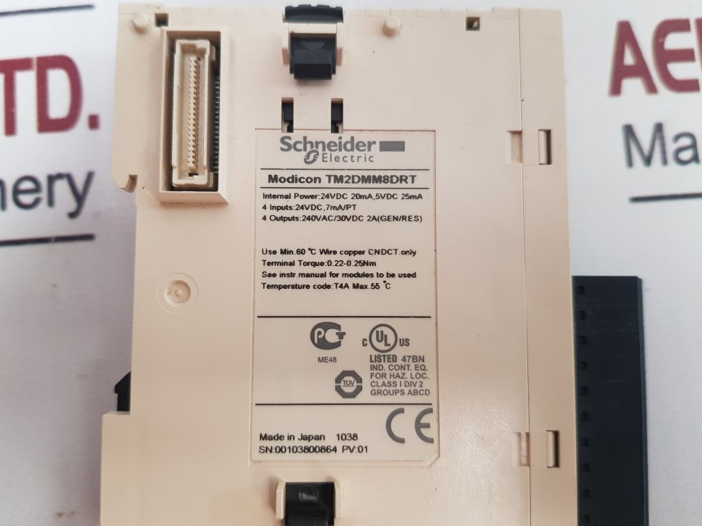 Schneider electric modicon tm2dmm8drt module