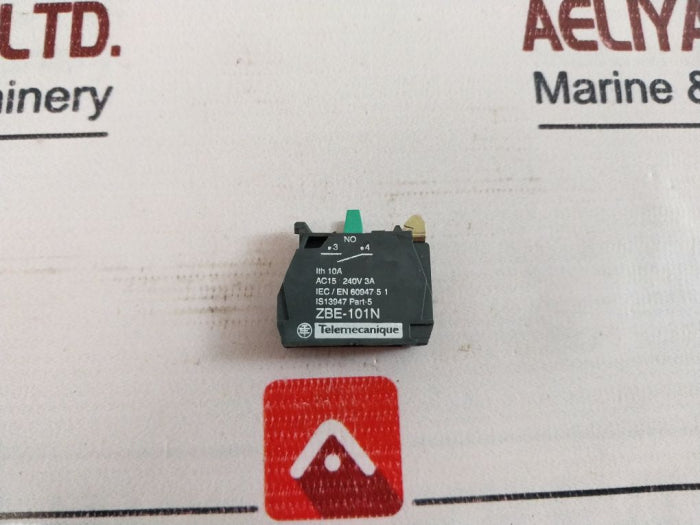 Schneider Electric XB5 AW1171N White Light Illuminated Push Button Switch