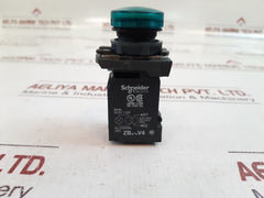Schneider Zb-.V4 Green Pilot Lamp Xb5 Av43