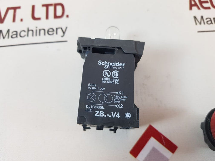 Schneider Electric Zb.-.V4 Pilot Lamp Red