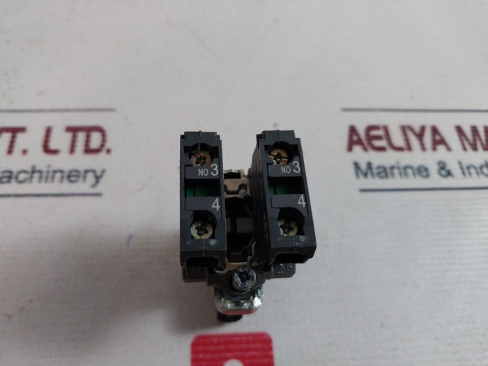 Schneider Electric ZBE-101 Contact Block Screw Clamp With Rotary Switch