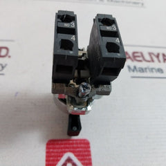 Schneider Electric ZBE-101 Contact Block Screw Clamp With Rotary Switch