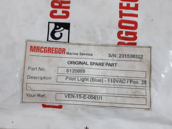 Schneider Electric Zbv-g6 Blue Pilot Light