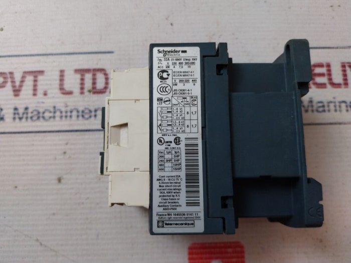 Schneider Electric/Telemecanique Lc1D18 Contactor 230V