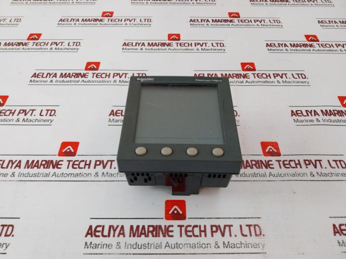 Schneider Pm210Mg Power Meter Unit W/Backlite Green Lcd Display (Not Working)