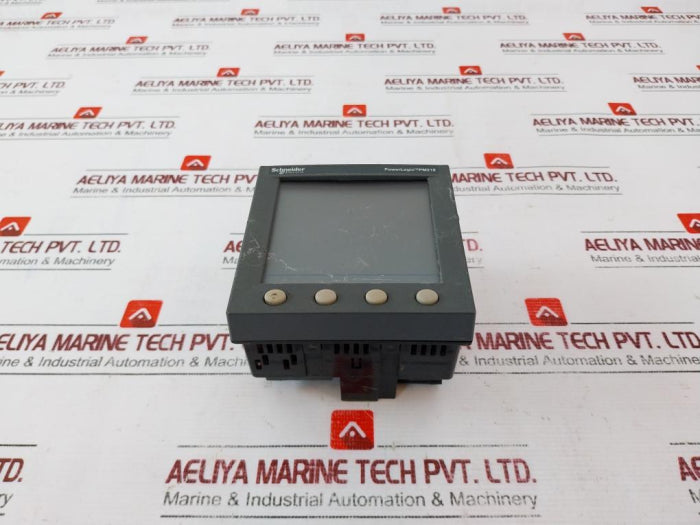 Schneider Pm210Mg Power Meter Unit With Backlite Green Lcd Display (Not Working)