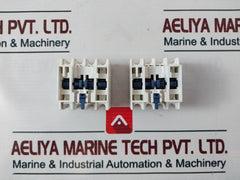 Lot of 2X Schneider Electric Ladn04 Auxiliary Contact Block