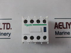 Lot of 2X Schneider Electric Ladn04 Auxiliary Contact Block