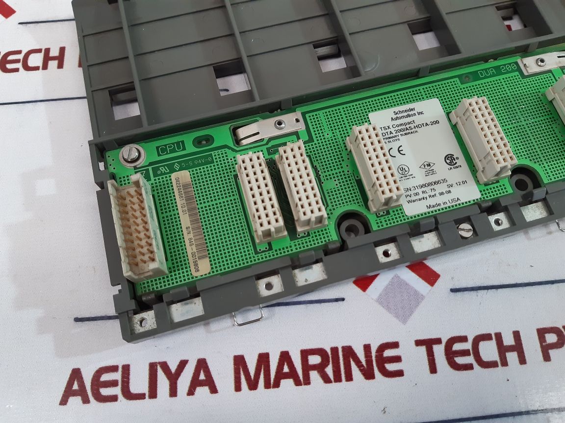 Schneider Tsx Compact Dta 200/As-hdta-200 Primary Subrack 5 Slots