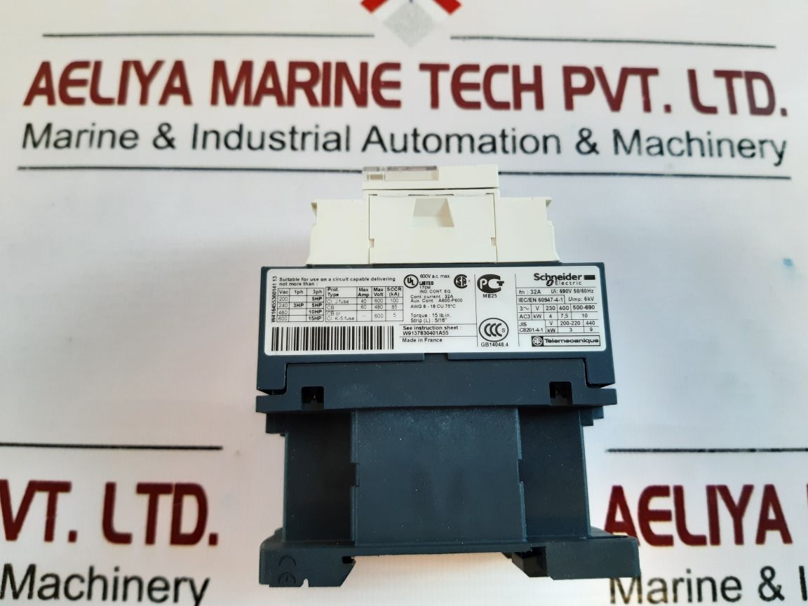 Schneider/Telemecanique Lc1D18P7 Contactor 230V 50/60Hz