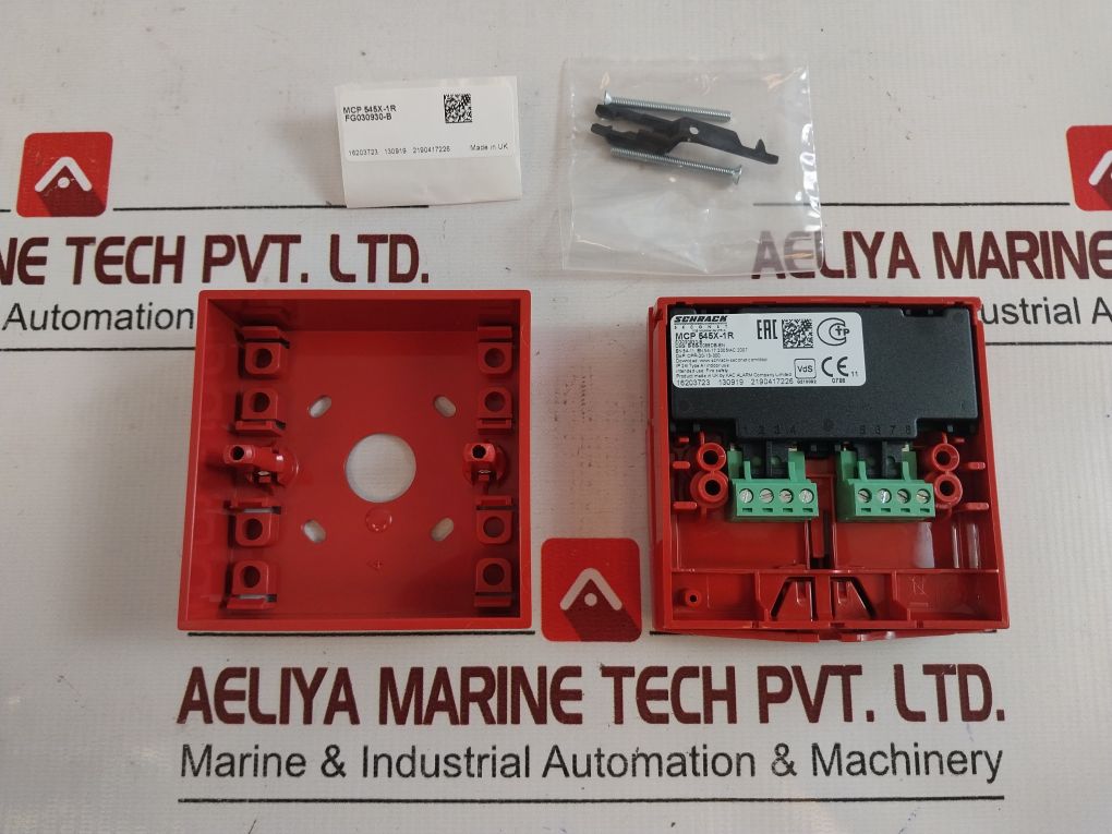 Schrack Mcp 545X-1R Single Action Manual Call Point