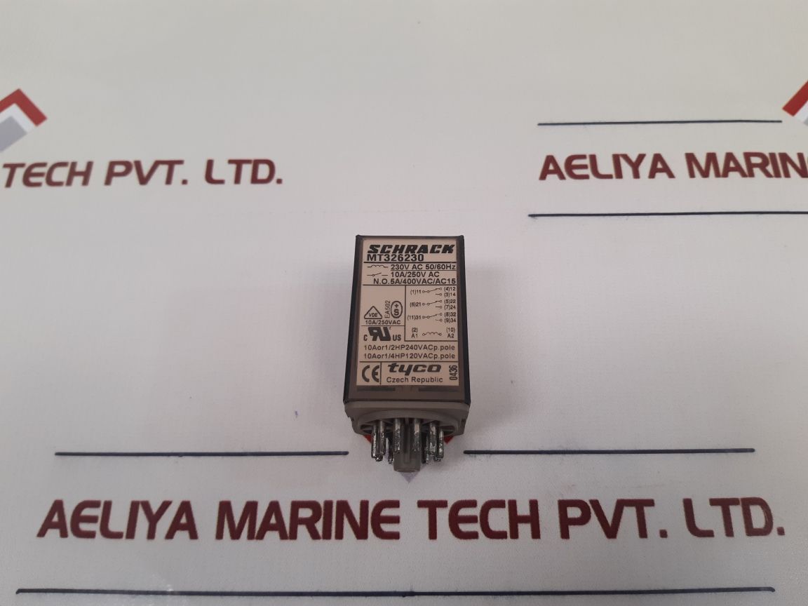 Schrack Mt326230 Multimode Relay 10A/250V Ac