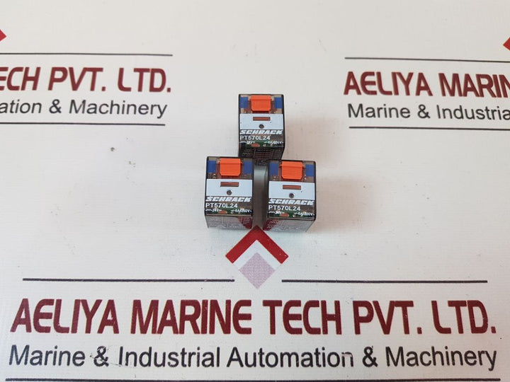 Lot of 11X Schrack PT570L24 Relay