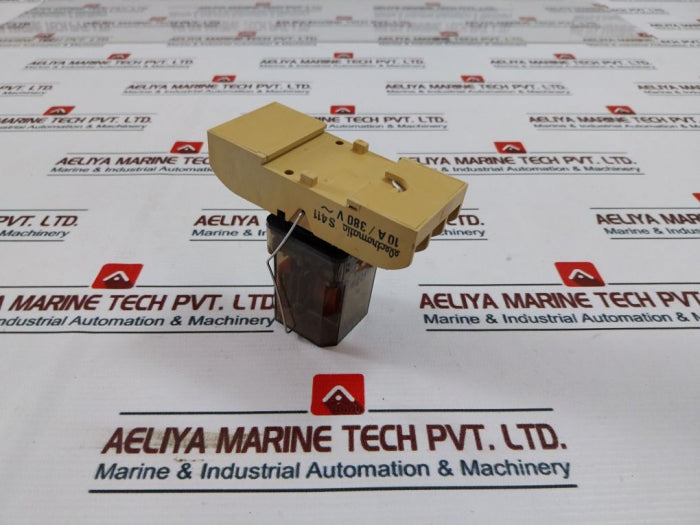 Schrack Rl 300 024 Relay With Base 10A 250V Ac