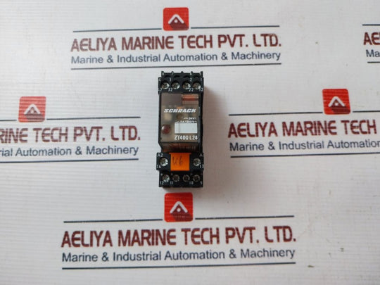 Schrack Zt400 L24 Relay With Base 5A/250V