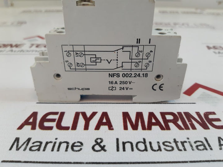 Schupa Nfs 002.24.18 Impulse Switch 16A 250V