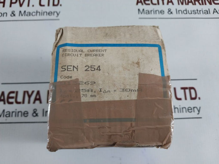 Schupa/Parmley Graham Sen 254 25Amp 4 Pole Earth Leakage Circuit