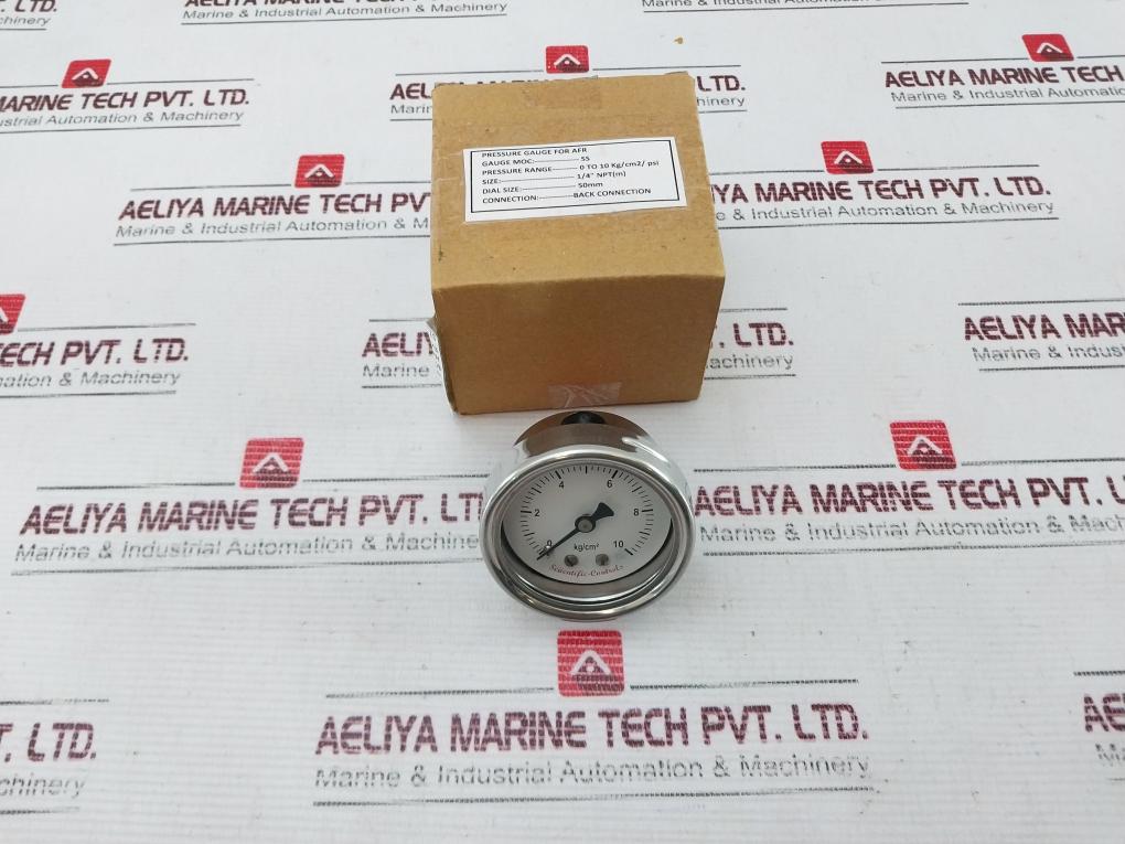 Sciientific-controls 0 To 10 Kg/Cm2 Pressure Gauge