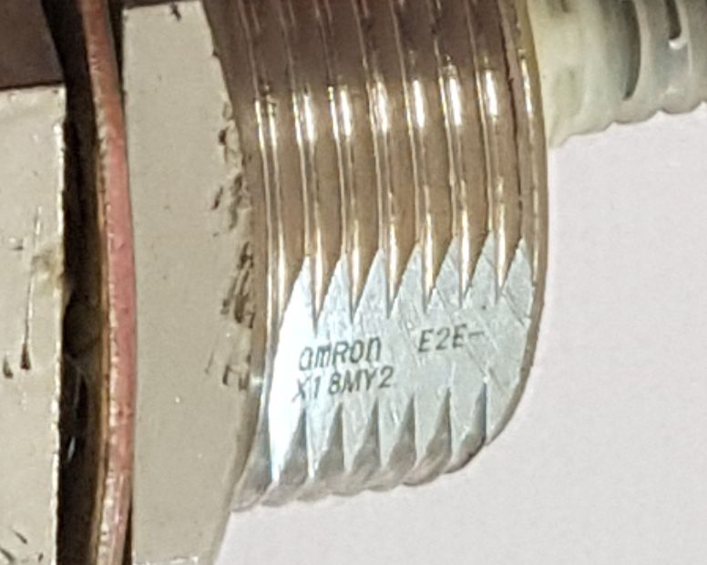 Omron E2E-x18My2 Proximity Switch Used - Aeliya Marine Tech