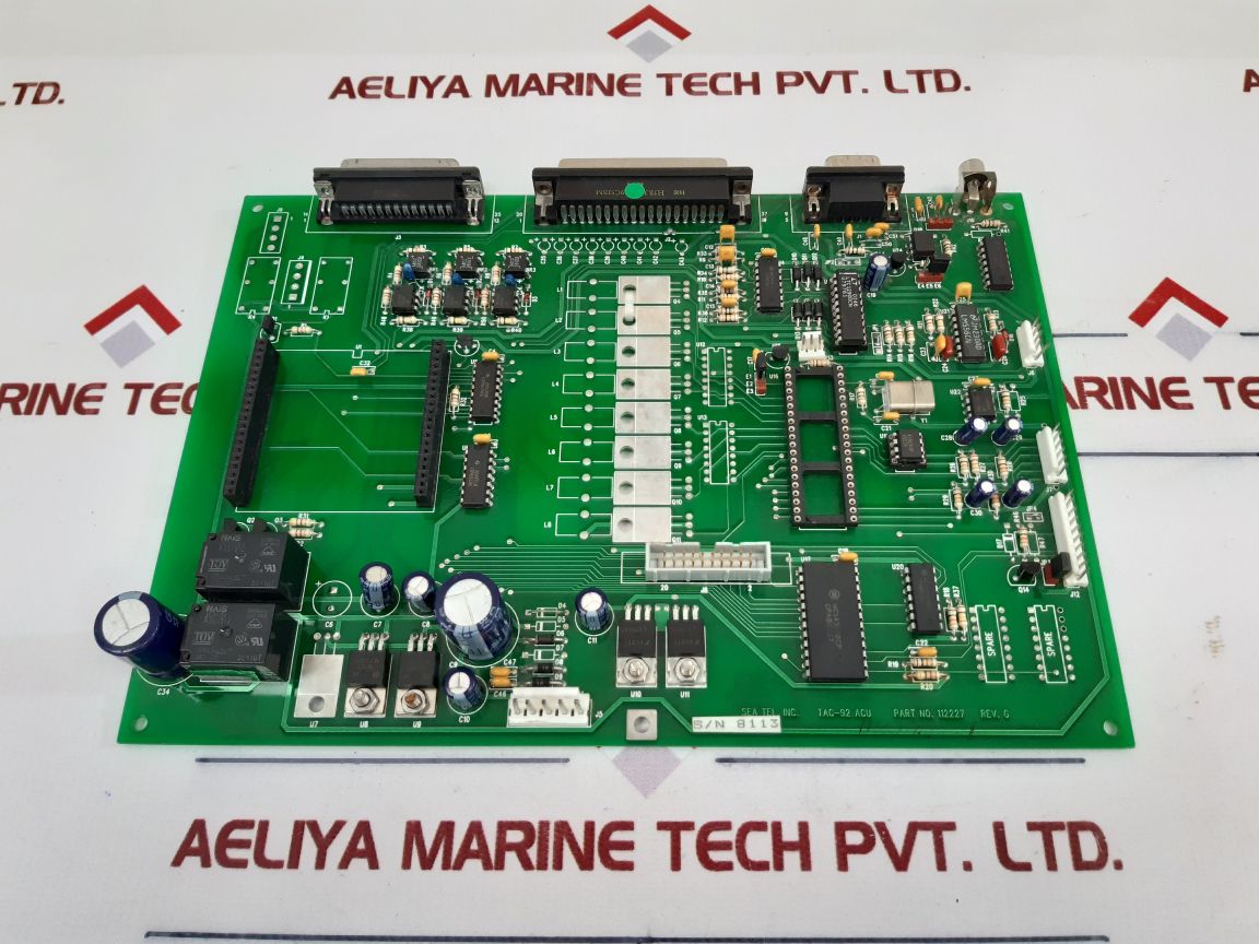 Sea Tel Tac-92 Acu Pcb Card 112227 Rev. G