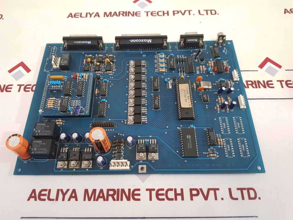 Sea Tel Tac-92 Acu Pcb Card 112227 Rev. C
