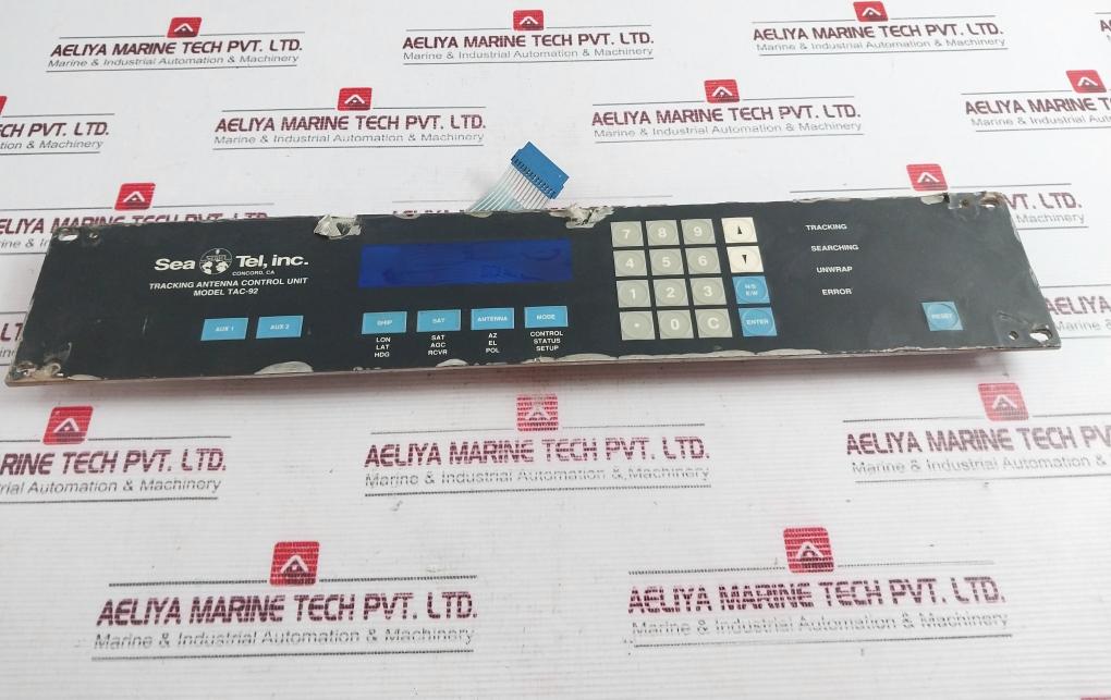 Seatel Tac-92 Control Unit Panel Rev C (Only Frame)