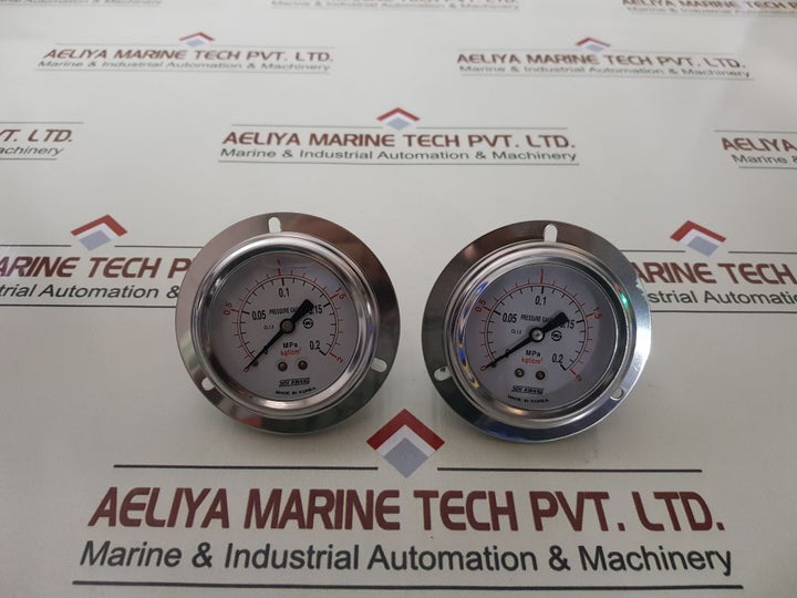 Seh Kwang Cl 1.5 Pressure Gauge 0-0.2 Mpa 0-2 Kgf/Cm2