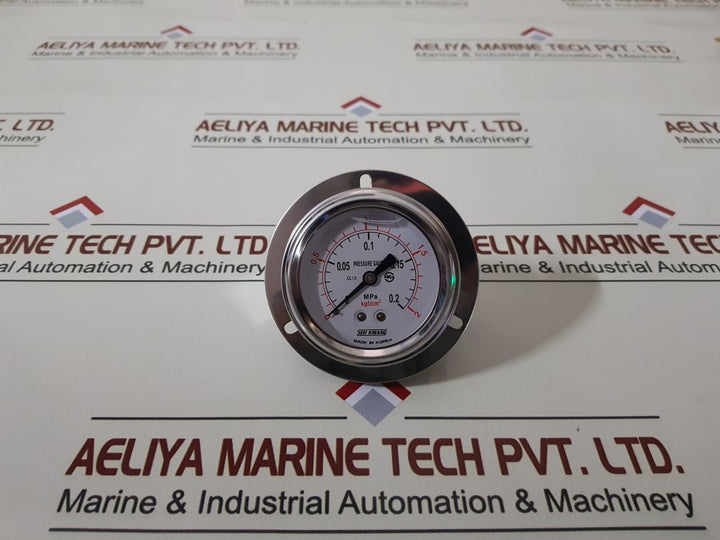 Seh Kwang Cl 1.5 Pressure Gauge 0-0.2 Mpa 0-2 Kgf/Cm2
