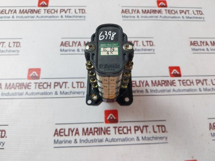 Seiko Electric En 4X Cam Switch 600V 15A