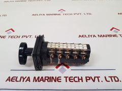 Seiko Electric En 5X Rotary Cam Switch 600V 15A