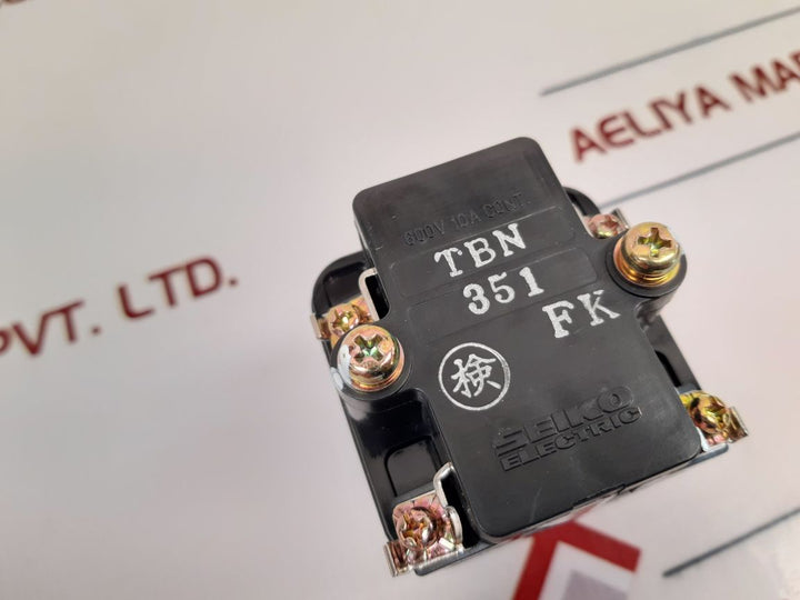 Seiko Electric Tbn 351 Fk Speed Control Switch 600V 10A Cont.