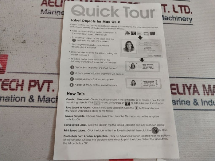 Seiko Instruments Slp 440 Smart Label Thermal Printer 100-240V 47-63Hz 0.48A