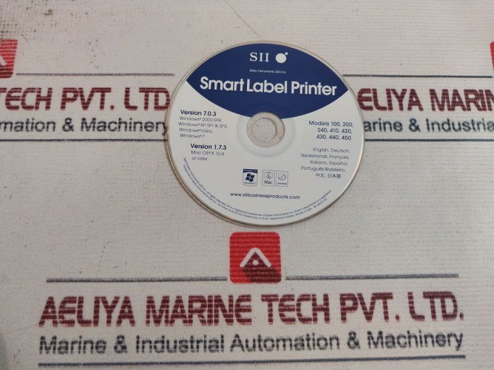 Seiko Instruments Slp 440 Smart Label Thermal Printer 100-240V 47-63Hz 0.48A