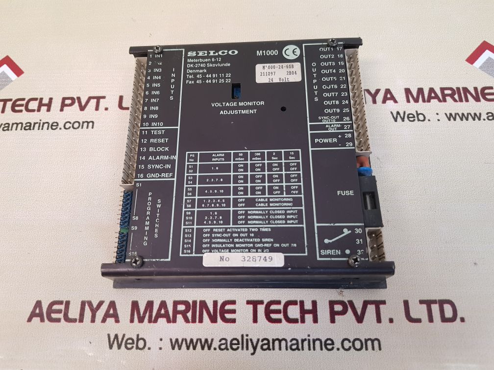 Selco m1000-24-60b alarm monitor