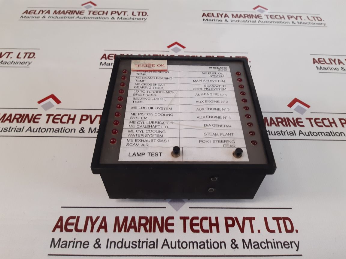 Selco M4700 Alarm Indicator Panel M4700-00