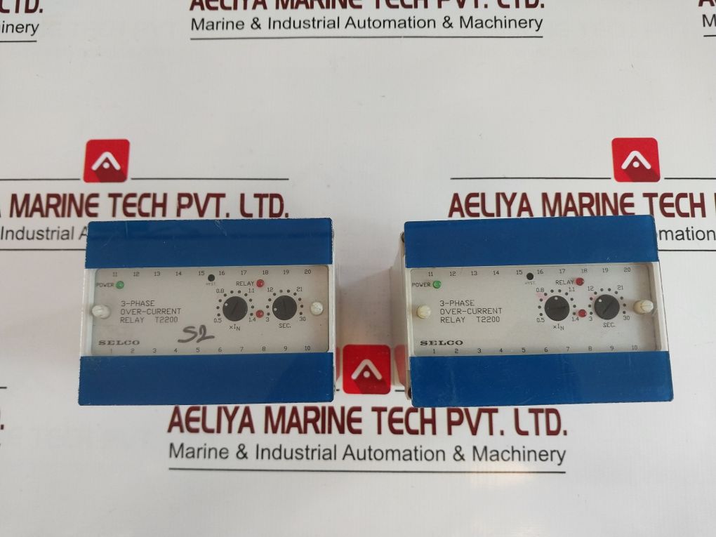 Selco T2200-06 3-phase Over Current Relay
