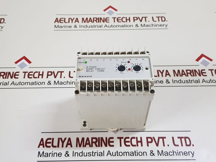 Selco T2300-01 3-Phase Short-Circuit Relay 5A