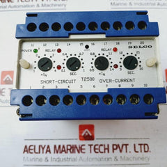 Selco T2500-01 3-phase Short Circuit And Over-current Relay 1-3 440V,5A