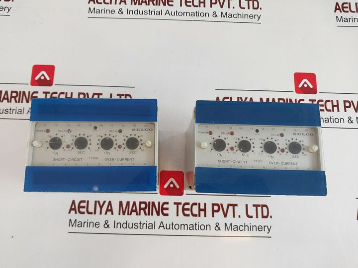 Selco T2500 3-phase Short-circuit Over-current Relay T2500-12