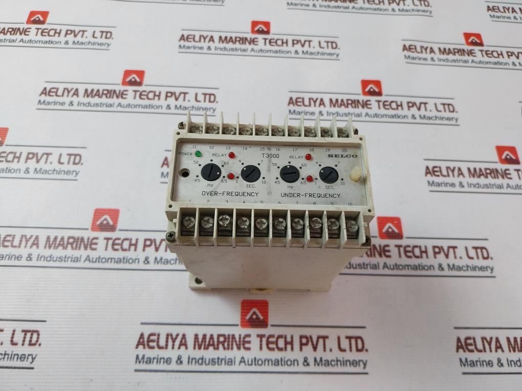 Selco T3000-01 Frequency Relay 440V Ac 40-70Hz