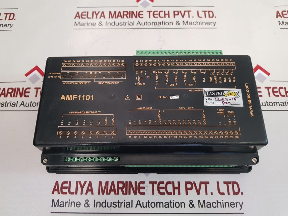 Selec Amf1101 Auto Failure Controller