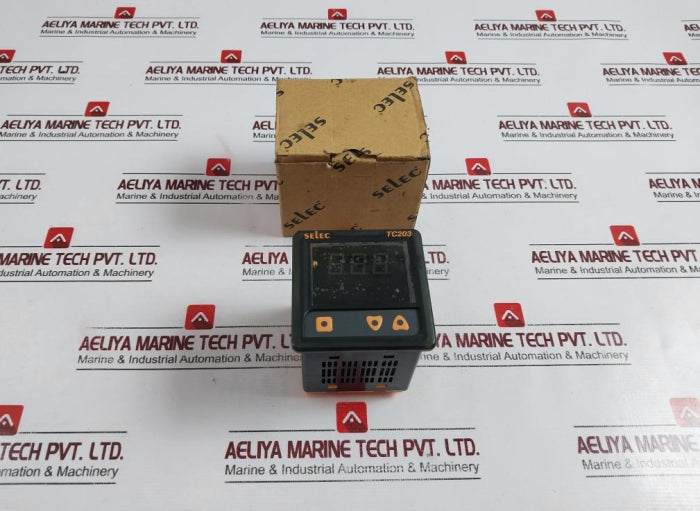 Selec Tc203Ax Temperature Controller W/ Single Display Relay 85-270V Ac/Dc